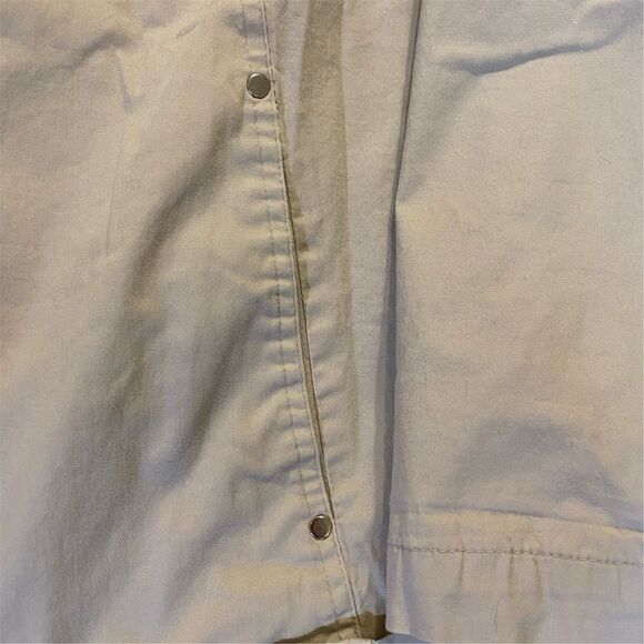 Studio Works Woman Beige Basic Jacket 3XL Mid-Length Casual Zip Front - Picture 4 of 7